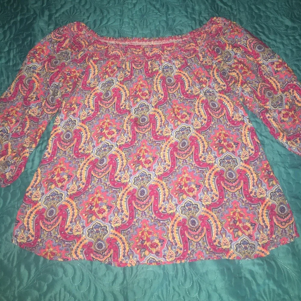 Comfy Off the Shoulder Top - Picture 1 of 5